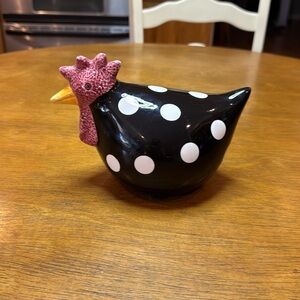 Ceramic chicken